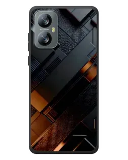 Чохол для Blackview A52 з картинкою «Чорні геометричні блоки» Чохол для Blackview A52 з картинкою «Чорні геометричні блоки»