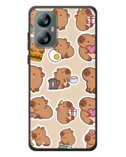 Чохол для Blackview A52 з картинкою «Капібари паттерн» Чохол для Blackview A52 з картинкою «Капібари паттерн»
