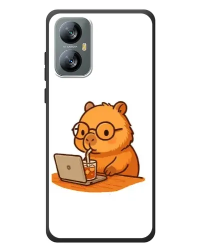 Чохол для Blackview A52 з картинкою «Капібара з ноутбуком» Чохол для Blackview A52 з картинкою «Капібара з ноутбуком»