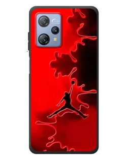 Чохол для Blackview A53 Pro з картинкою «Jordan Red Smoke»