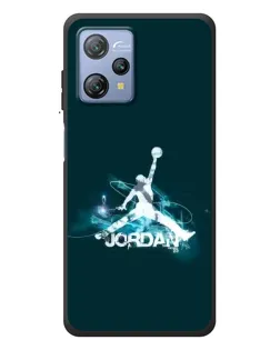 Чохол для Blackview A53 Pro з картинкою «Jordan Blue Fire»