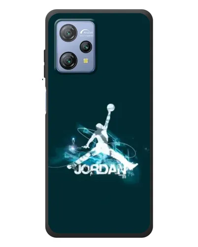 Чехол для Blackview A53 Pro с картинкой «Jordan Blue Fire»