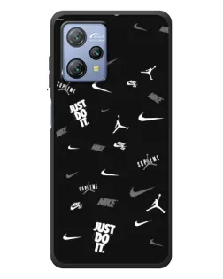 Чохол для Blackview A53 Pro з картинкою «Nike Black Pattern»
