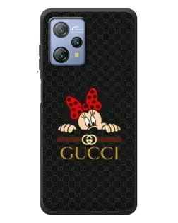 Чехол для Blackview A53 Pro с картинкой «Минни Маус Gucci — черный» Чехол для Blackview A53 Pro с картинкой «Минни Маус Gucci — черный»