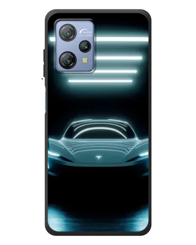 Чохол для Blackview A53 Pro з картинкою «Tesla в неоні»