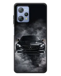 Чехол для Blackview A53 Pro с картинкой «Mercedes в дыму»