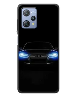 Чохол для Blackview A53 Pro з картинкою «Audi в неоні»