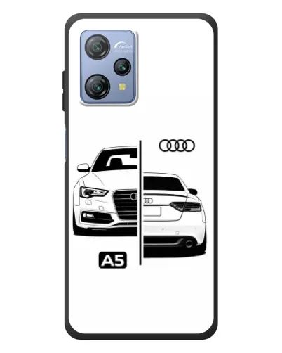 Чохол для Blackview A53 Pro з картинкою «Audi — контрастний дизайн»