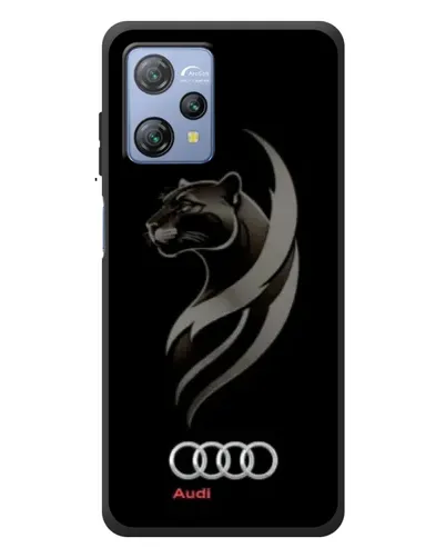 Чохол для Blackview A53 Pro з картинкою «Графіка — пантера та Audi»