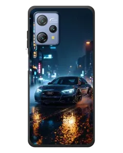 Чохол для Blackview A53 Pro з картинкою «Нічне місто та Audi»