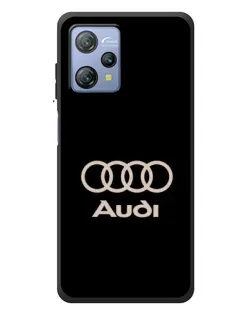 Чохол для Blackview A53 Pro з картинкою «Audi — золотий логотип»