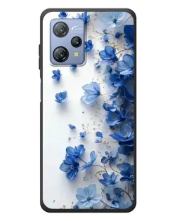 Чохол для Blackview A53 Pro з картинкою «Блакитний квітковий каскад»