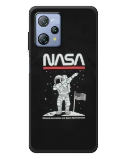 Чохол для Blackview A53 з картинкою «NASA — крокуємо по Місяцю» Чохол для Blackview A53 з картинкою «NASA — крокуємо по Місяцю»