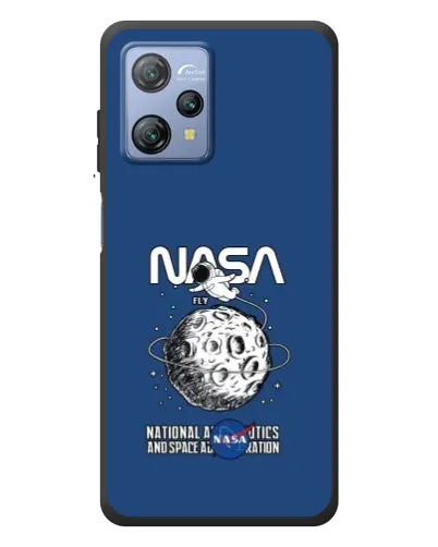 Чохол для Blackview A53 з картинкою «NASA — місячна місія»
