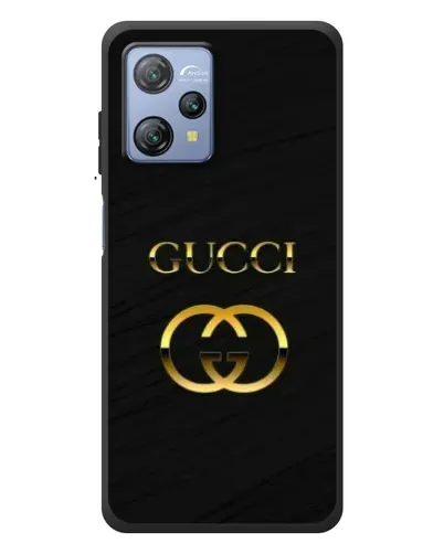 Чохол для Blackview A53 з картинкою «Золотий логотип Gucci»