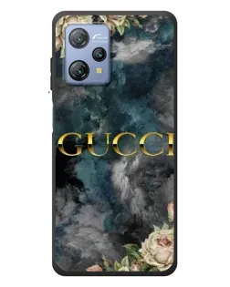 Чохол для Blackview A53 з картинкою «Абстрактні квіти Gucci»