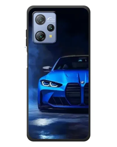 Чохол для Blackview A53 з картинкою «Блакитна BMW M4»