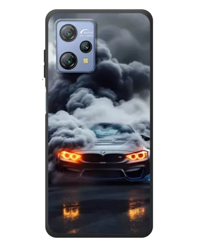 Чохол для Blackview A53 з картинкою «BMW у диму»