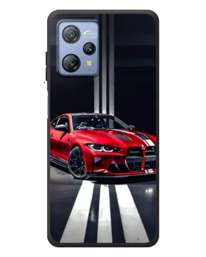 Чохол для Blackview A53 з картинкою «Червона BMW на дорозі»