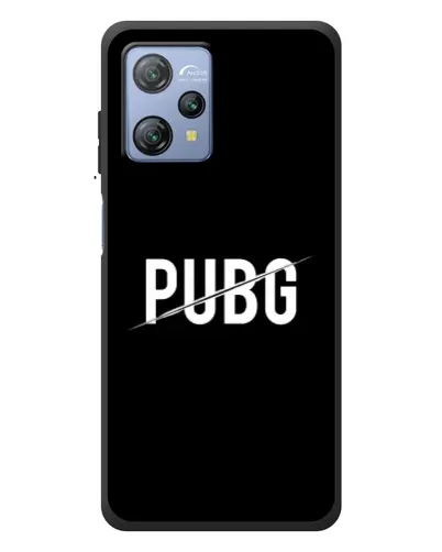Чохол для Blackview A53 з картинкою «PUBG — білий логотип»