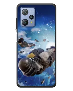 Чохол для Blackview A53 з картинкою «Десант PUBG — стрибок»