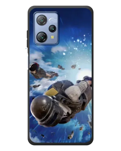 Чохол для Blackview A53 з картинкою «Десант PUBG — стрибок»