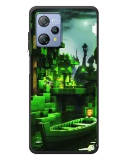 Чохол для Blackview A53 з картинкою «Minecraft лісовий пейзаж»