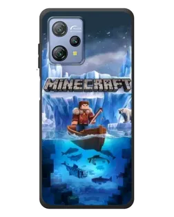 Чохол для Blackview A53 з картинкою «Minecraft льодянийсвіт»