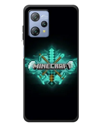 Чохол для Blackview A53 з картинкою «Minecraft Diamond лого»