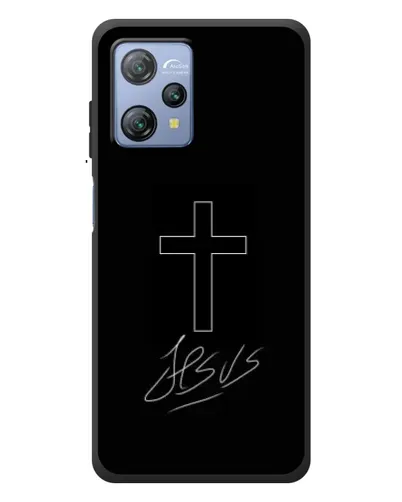 Чехол для Blackview A53 с картинкой «Графический крест Jesus» Чехол для Blackview A53 с картинкой «Графический крест Jesus»
