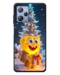 Чохол для Blackview A53 з картинкою «Різдвяний Спанч Боб»