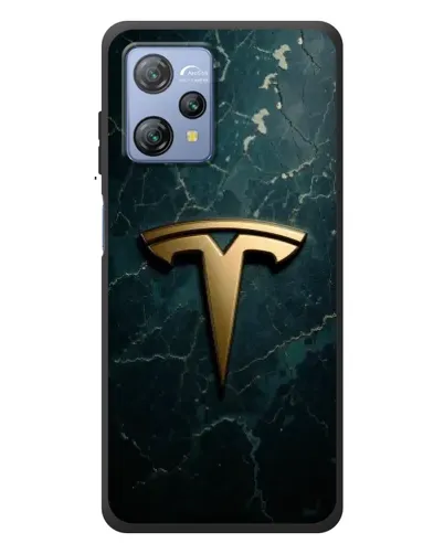 Чохол для Blackview A53 з картинкою «Мармурова Tesla Gold»