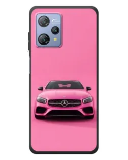Чехол для Blackview A53 с картинкой «Розовый Mercedes AMG»