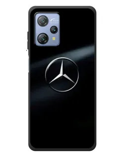 Чехол для Blackview A53 с картинкой «Mercedes на металле»