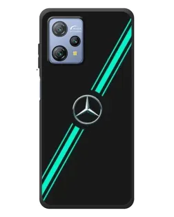 Чехол для Blackview A53 с картинкой «Спортивные линии Mercedes»