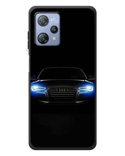 Чохол для Blackview A53 з картинкою «Audi в неоні»