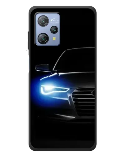 Чохол для Blackview A53 з картинкою «Неоновий погляд Audi»