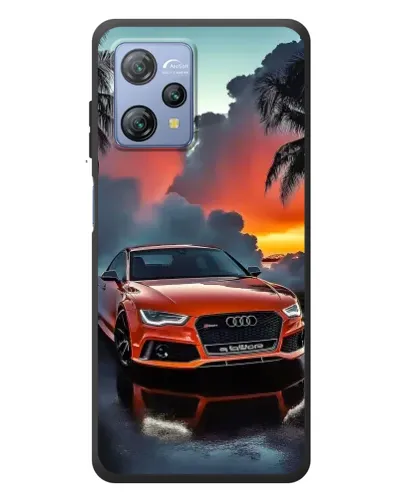 Чохол для Blackview A53 з картинкою «Audi — захід сонця»