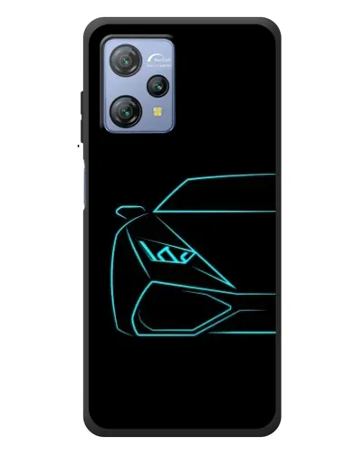 Чохол для Blackview A53 з картинкою «Блакитний силует Lamborghini» Чохол для Blackview A53 з картинкою «Блакитний силует Lamborghini»