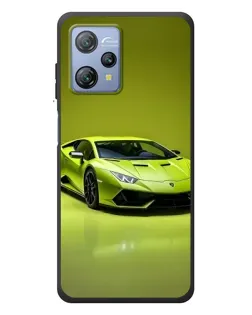Чохол для Blackview A53 з картинкою «Салатовий Lamborghini Huracan»