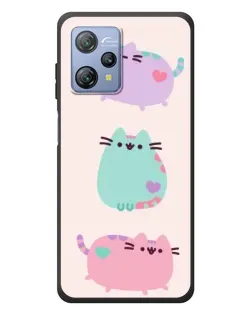 Чохол для Blackview A53 з картинкою «Pusheen тріо» Чохол для Blackview A53 з картинкою «Pusheen тріо»