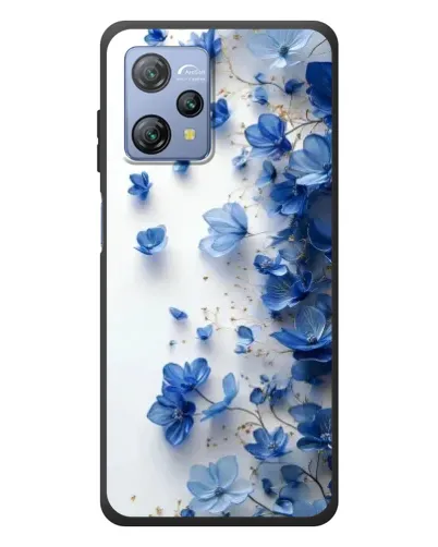 Чохол для Blackview A53 з картинкою «Блакитний квітковий каскад» Чохол для Blackview A53 з картинкою «Блакитний квітковий каскад»