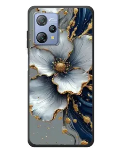 Чохол для Blackview A53 з картинкою «Біла квітка та золотий флюїд» Чохол для Blackview A53 з картинкою «Біла квітка та золотий флюїд»
