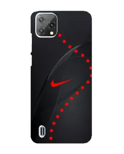 Чехол для Blackview A55 с картинкой «Абстрактный дизайн Nike»