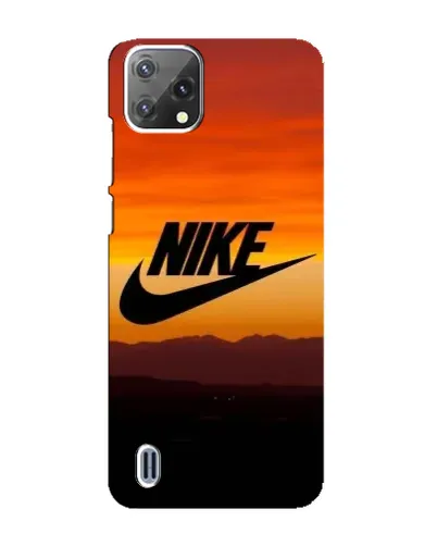 Чехол для Blackview A55 с картинкой «Nike — вечерний горизонт»