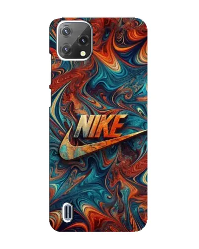 Чехол для Blackview A55 с картинкой «Nike в абстракции»