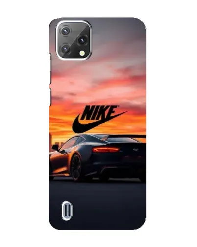Чехол для Blackview A55 с картинкой «Nike и суперкар»