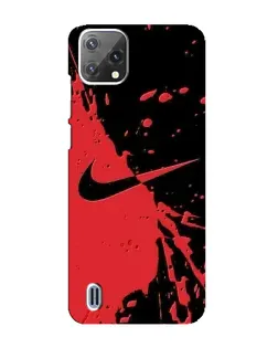 Чохол для Blackview A55 з картинкою «Червоні бризки Nike» Чохол для Blackview A55 з картинкою «Червоні бризки Nike»
