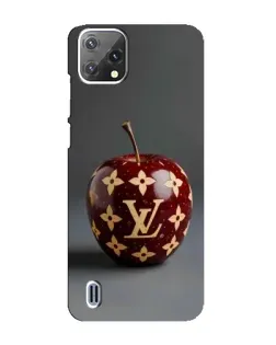 Чехол для Blackview A55 с картинкой «Красное яблоко LV»