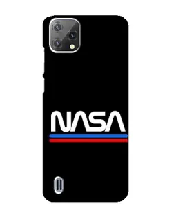 Чохол для Blackview A55 з картинкою «NASA — класика Red Blue» Чохол для Blackview A55 з картинкою «NASA — класика Red Blue»